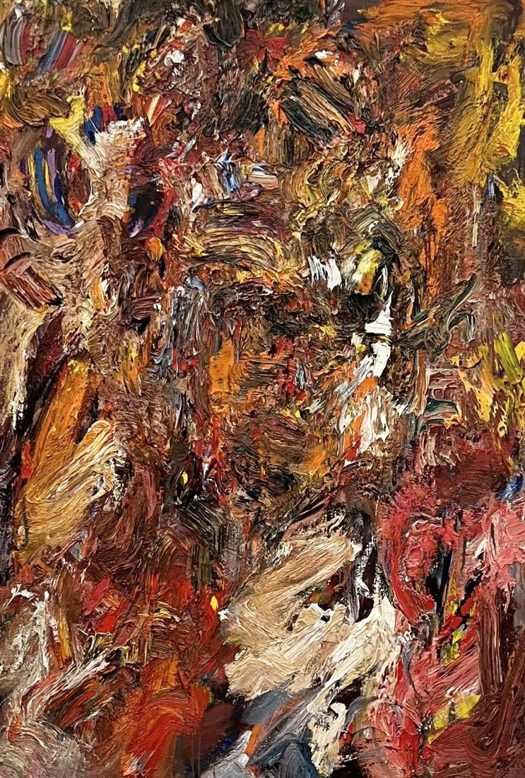 THOMAS KETTNER (20th c, American) Abstract Expressionist (1 of 3)