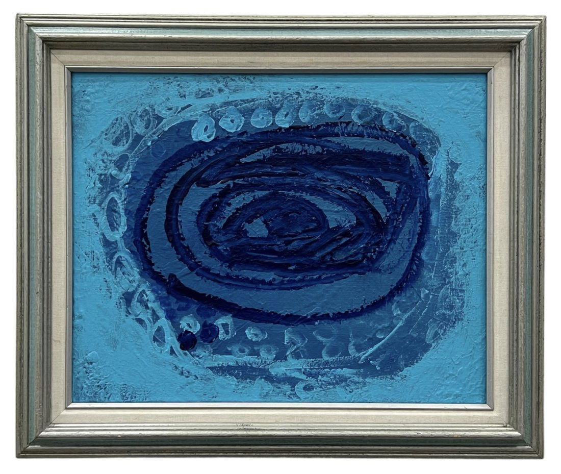 REBECCA HOLTZCLAW (20th C, American) Eye Abstract (1 of 2)