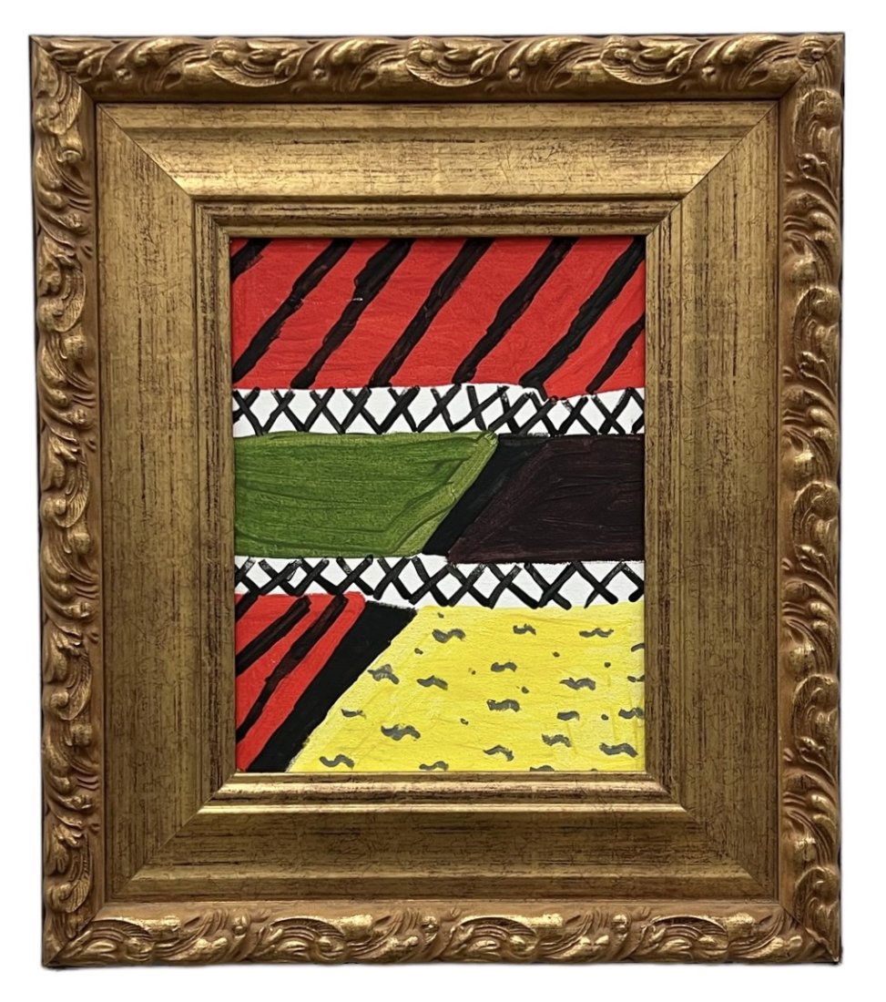 Modernist Abstract Painting, Unknown Artist (1 of 2)