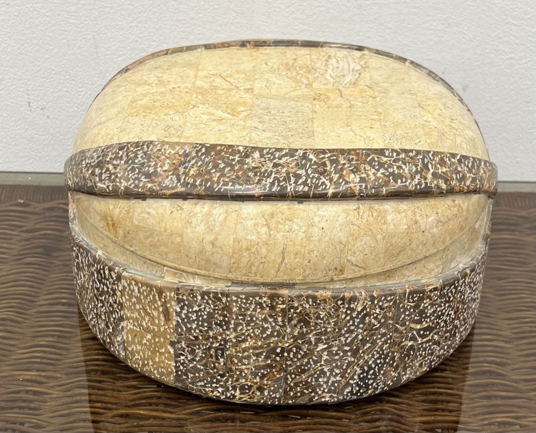 Vintage Maitland Smith Style Lidded Box (1 of 4)