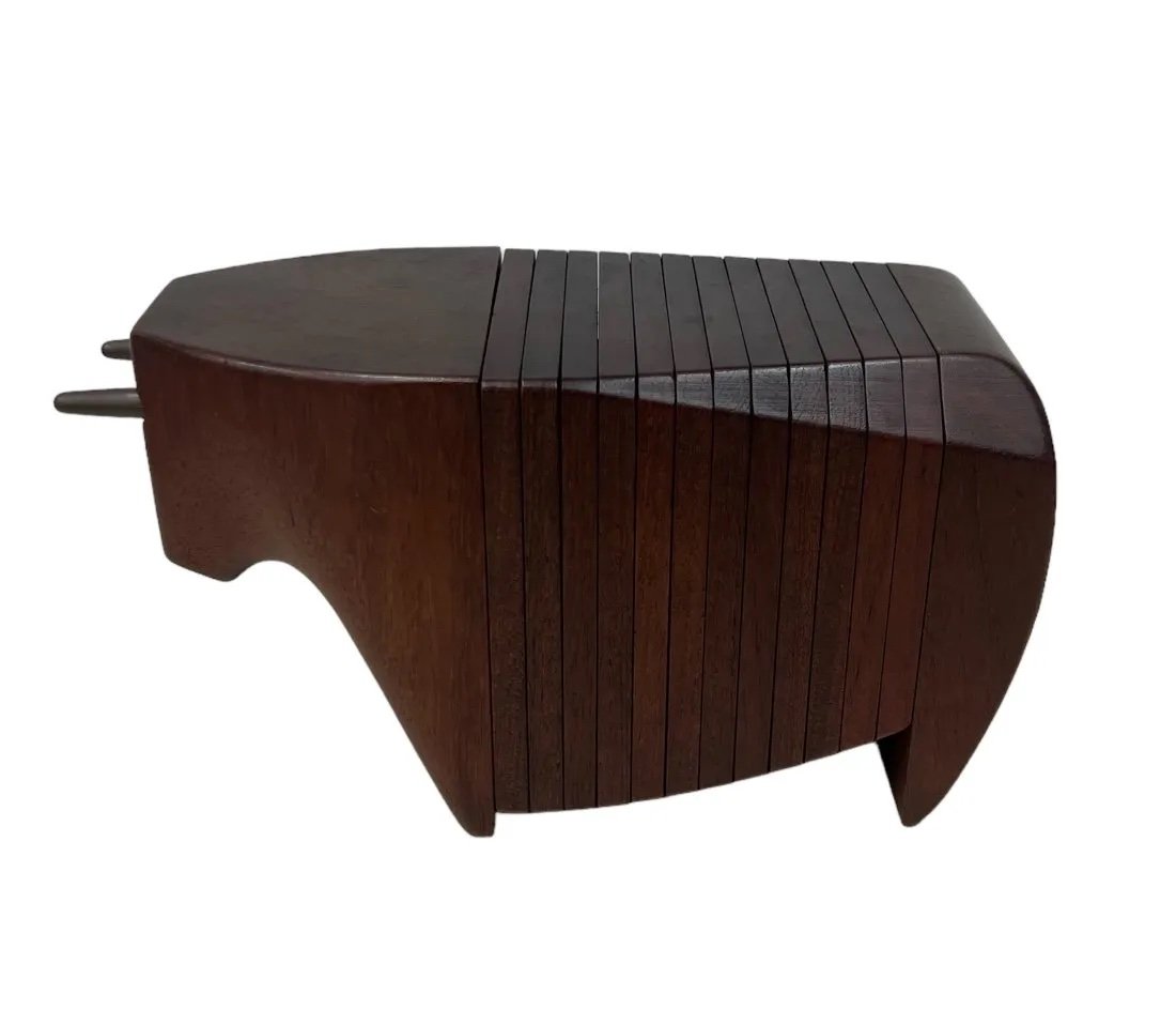 ERNST HENRIKSEN, Danish MCM Bull Nesting Coasters (1 of 4)