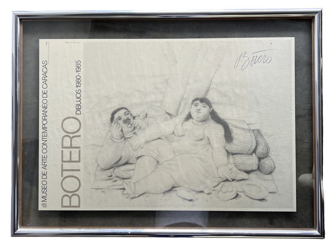 Fernando Botero、IL BAGNO、海外版希少レゾネ、状態良好 Fernando Botero 費南度・波特羅| Still Life with Blue Coffee