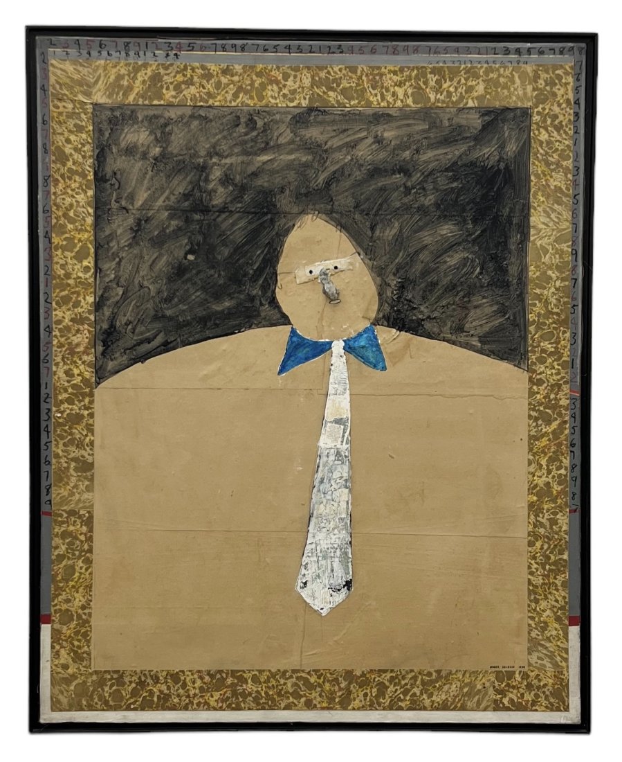 ROGER SELDEN (b. 1945, American) Mixed Media, Milano 1979 (1 of 4)