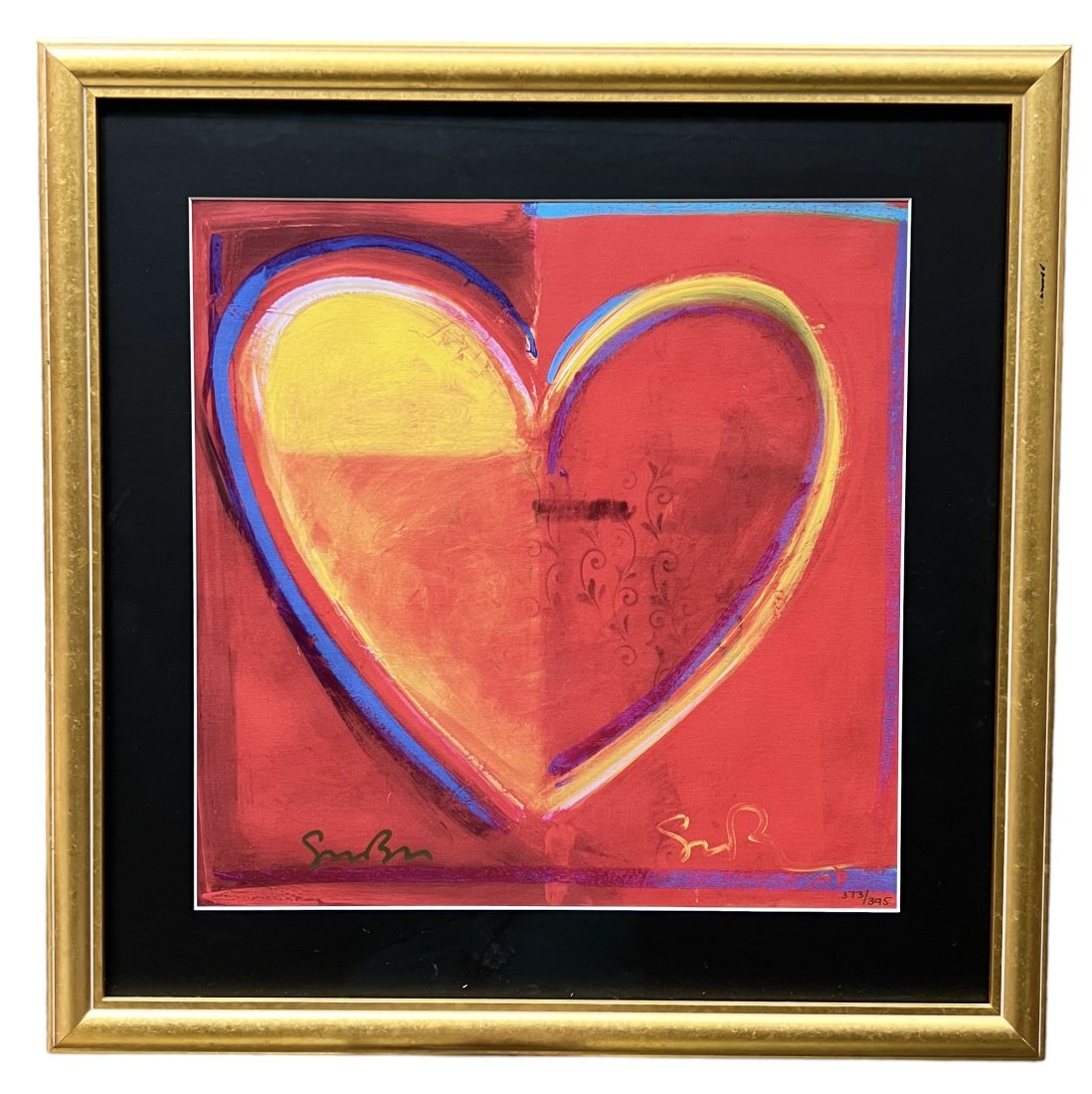 SIMON BULL Limited Edition Heart Print (1 of 3)