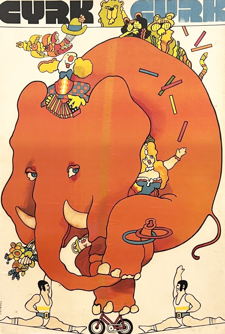 Waldemar Swierzy, Cyrk, 1972 Poster (1 of 6)