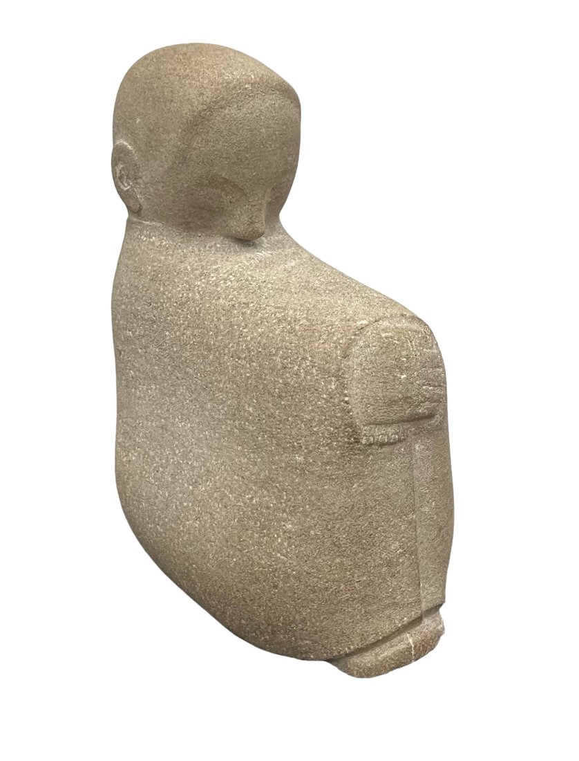 MASAMICHI YAMAMOTO (b. 1941, Japan) Sculpture: Stone 12.5 x 9.5 x 5 in