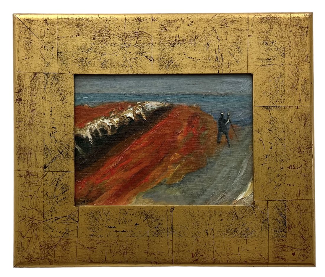 MARCO CELOTTI (20th c, American) Landscape, Pennsylvania Artist: Oil on board 12 x 9 in, 19.5 x 16.5 in (framed)