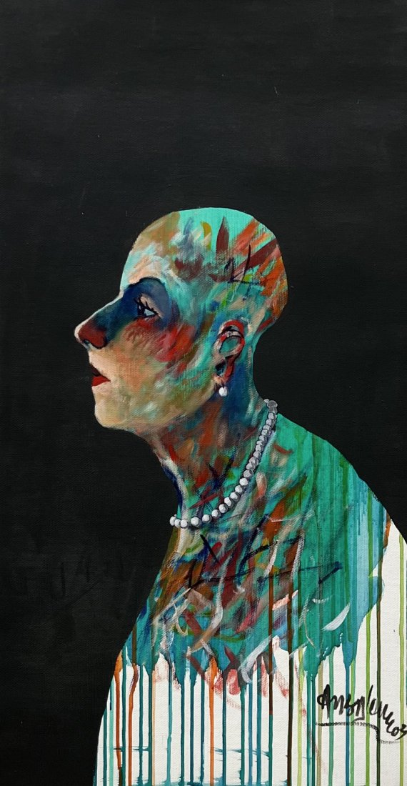 JOSE MARIO ANSALONE (B. 1943, Argentina) Portrait (1 of 2)