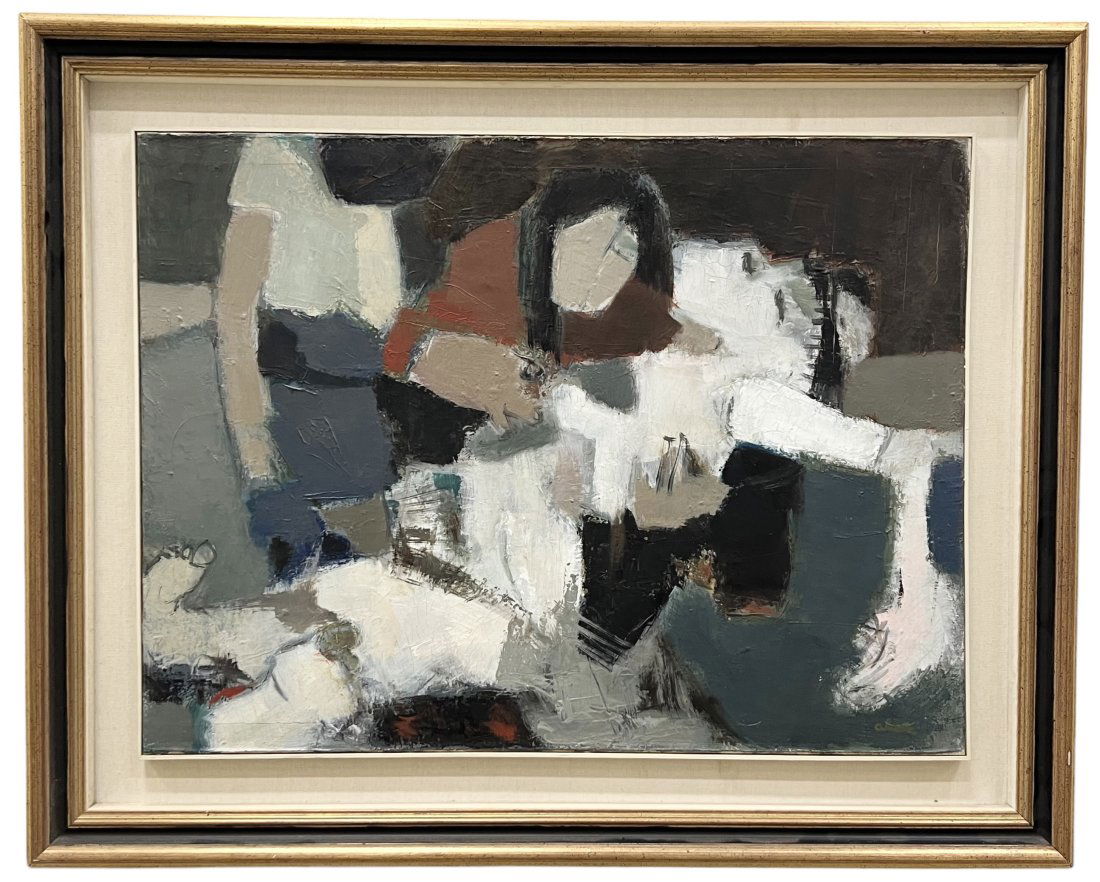 CLAUDE ALIOTTI (1925-1989, France) Modernist (1 of 5)