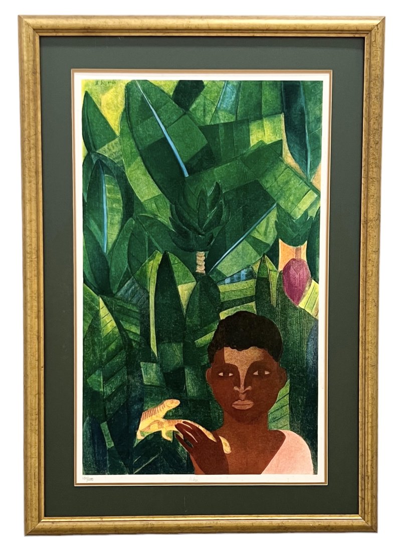 LASAR SEGALL (1981-1957, Brazil) Museum Issued Lithograph, Rare Edition of 200 (1 of 7)