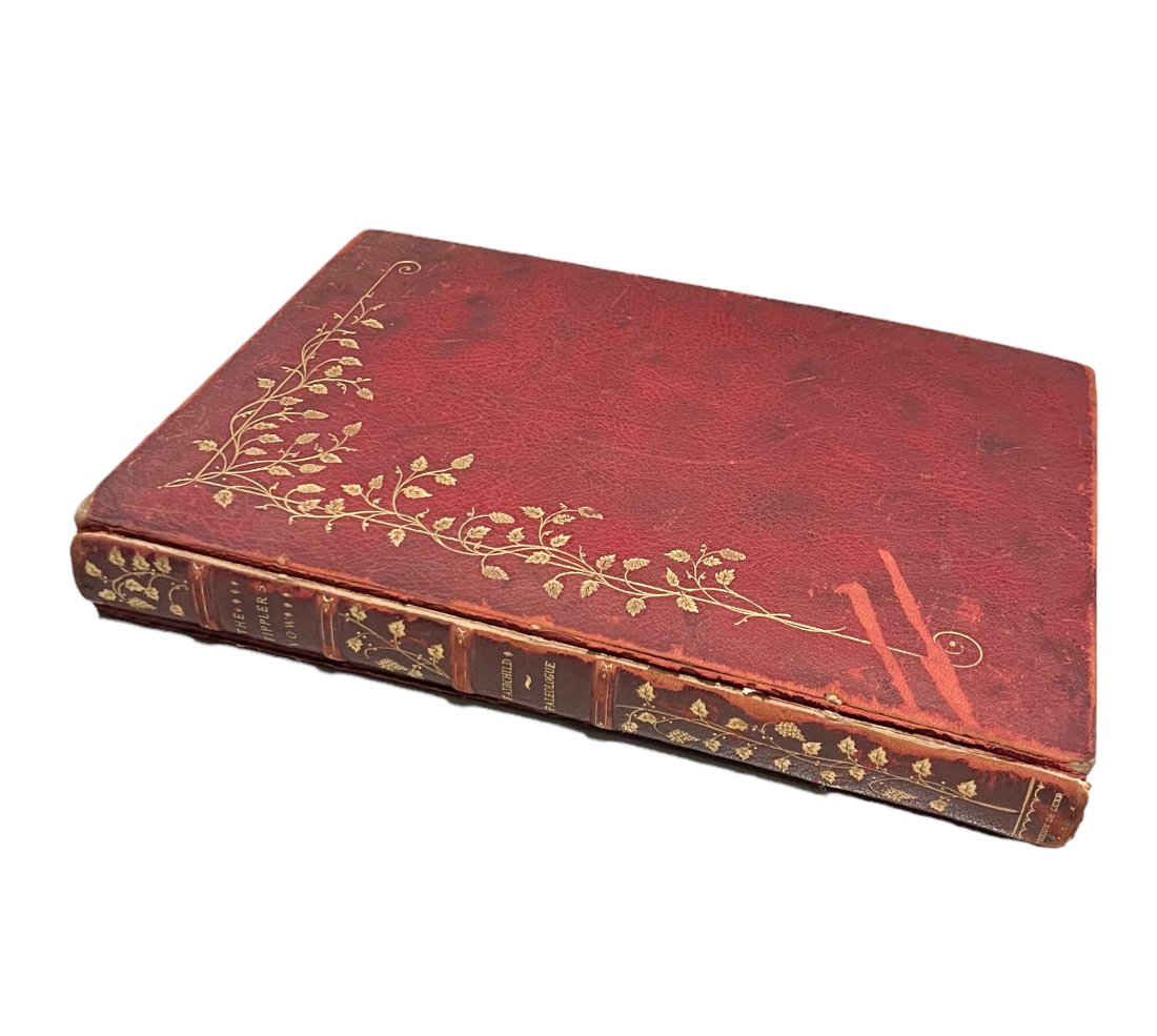 1901, Fairchild & Paleogue, The Tippler's Vow - SIGNED: 13 x 9.5 in