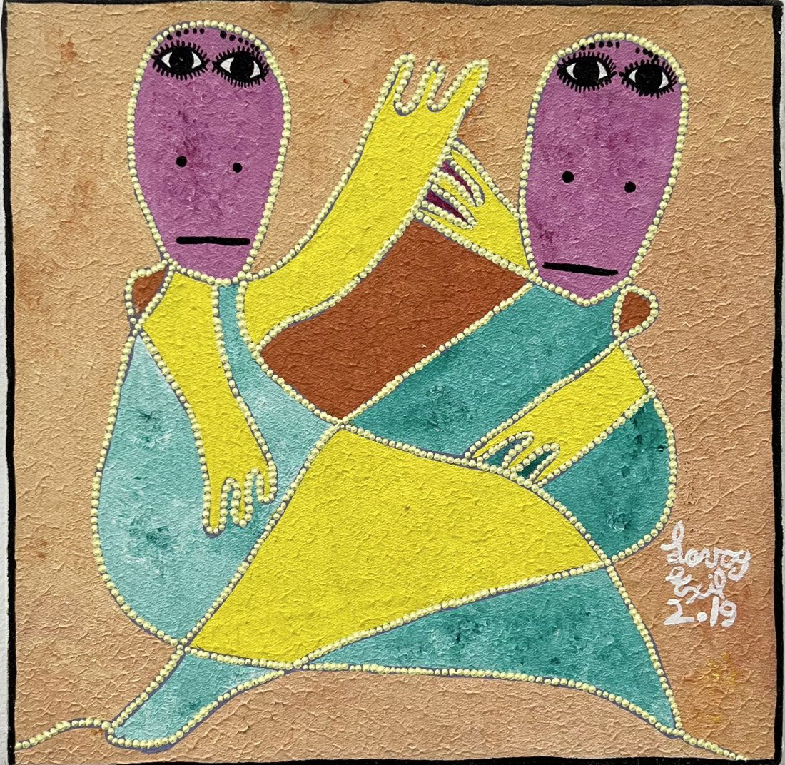 LEVOY EXIL (20th c, Haitian) (1 of 2)