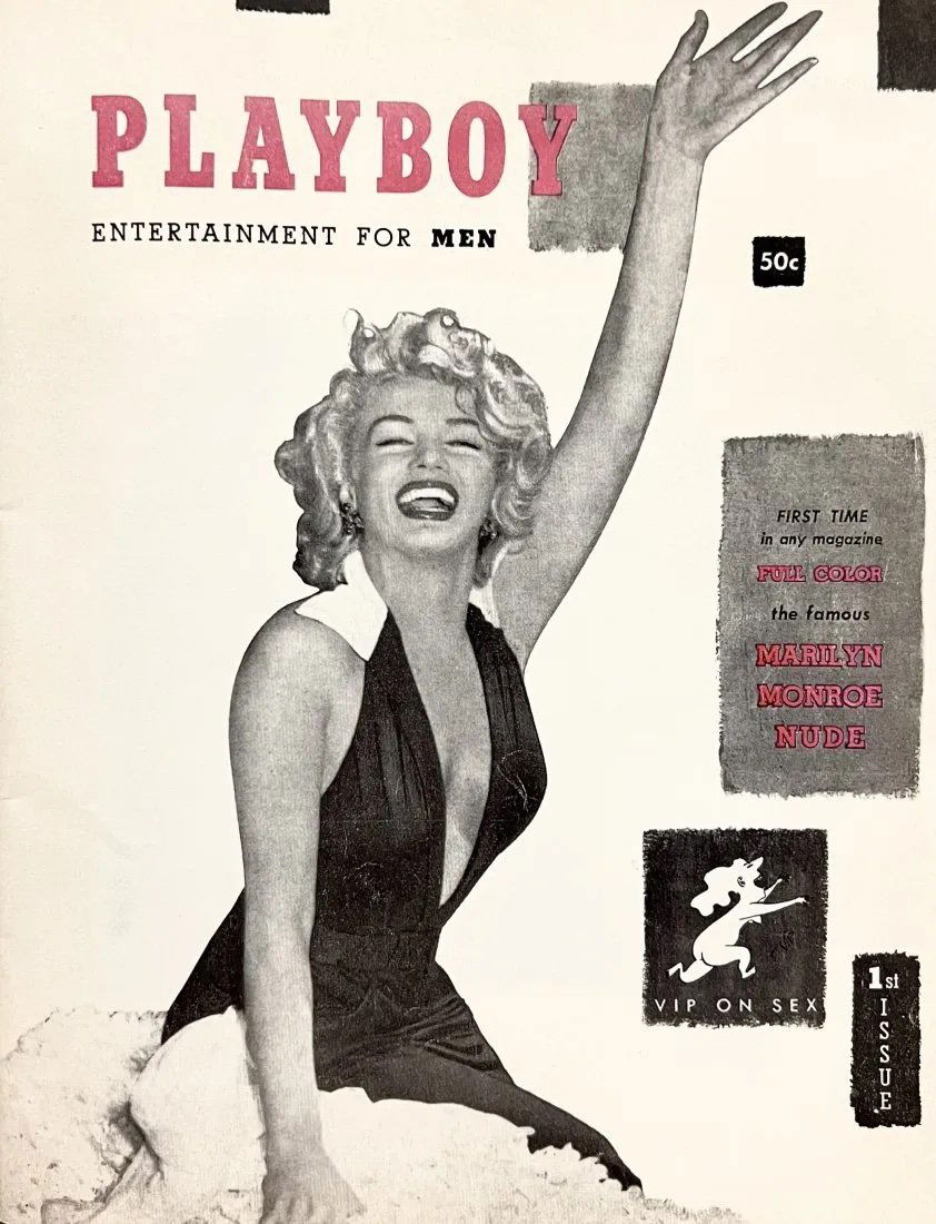Playboy Magazine 1953, Marilyn Monroe Re-Print (1 of 5)