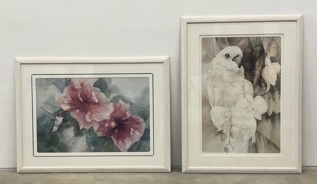 JEANNE BONINE (20th c, Arizona) Pair Of Large L/E Signed Prints (1 of 3)