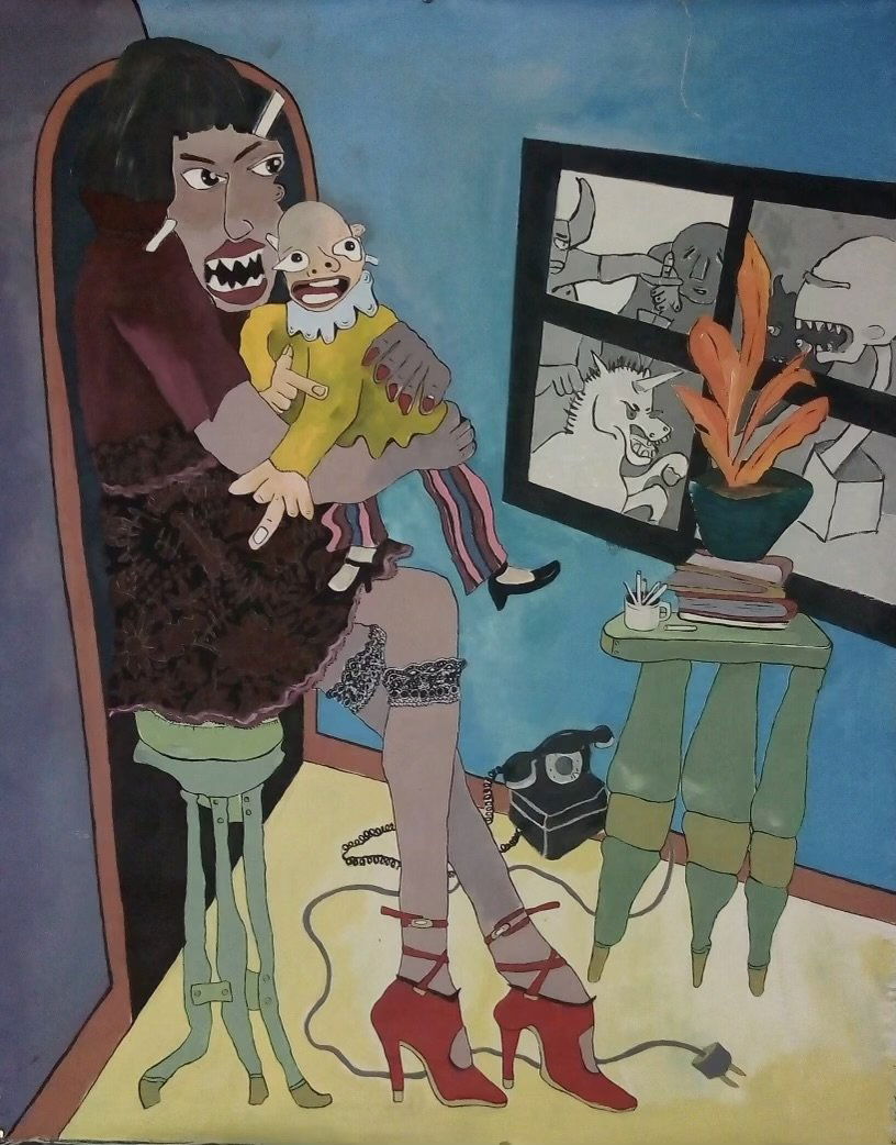 ENIO ARROYO GOMEZ (b. 1982, Costa Rica) Self Taught, Surrealist (1 of 5)