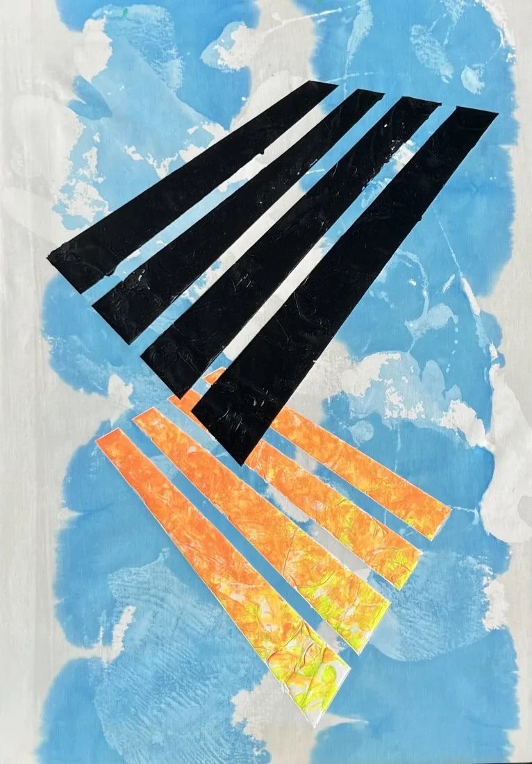 PAUL ALLEN REED (1919-2015, American) Abstract (1 of 2)