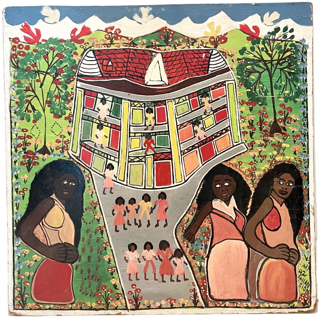 ALLAN ZION (20th c, Jamaica) (1 of 3)