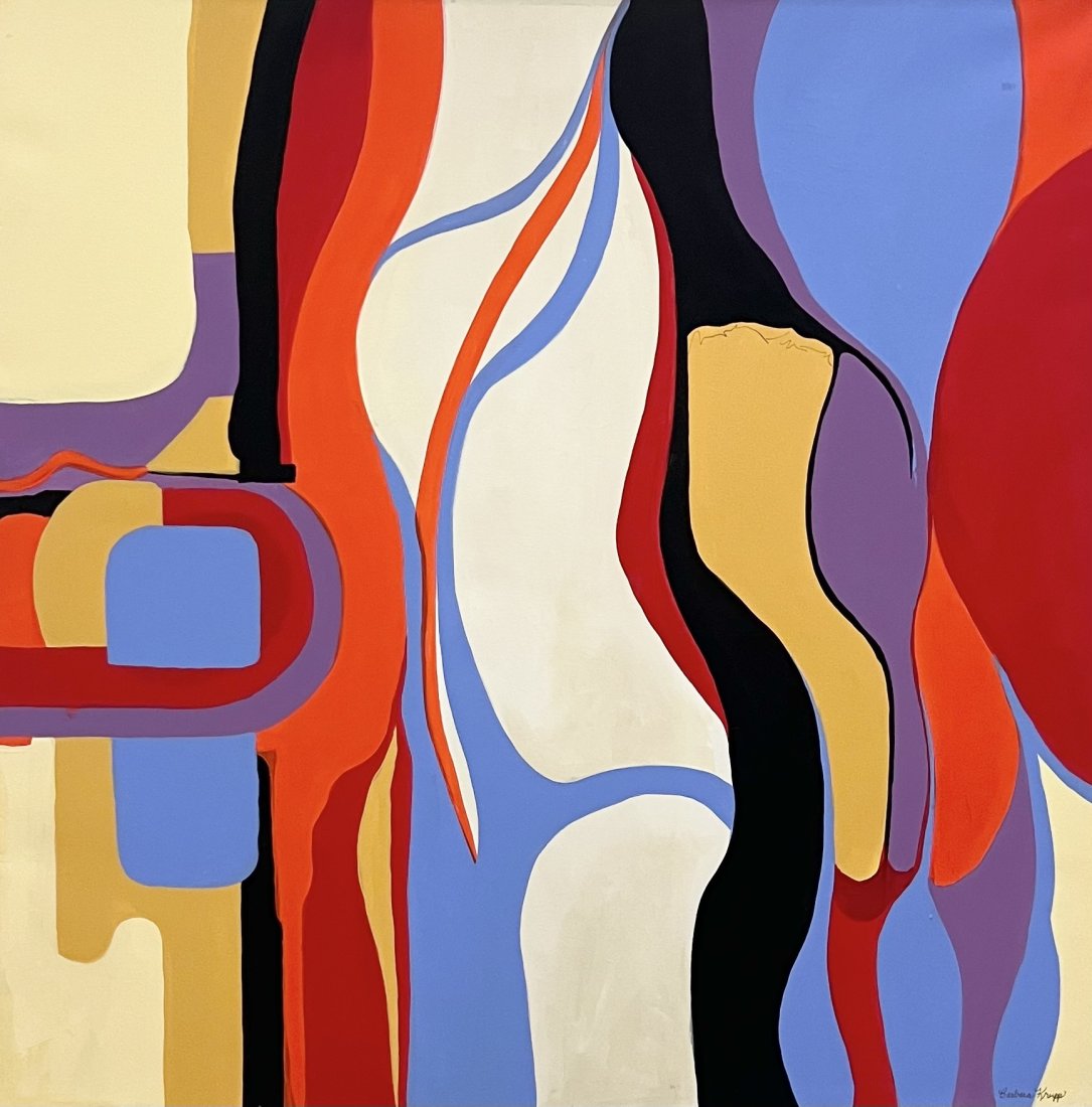 BARBARA KRUPP (20th c, American) Abstract (1 of 3)