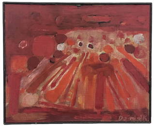 TADEUSZ DOMINIK (1928-2014, Poland) Abstract