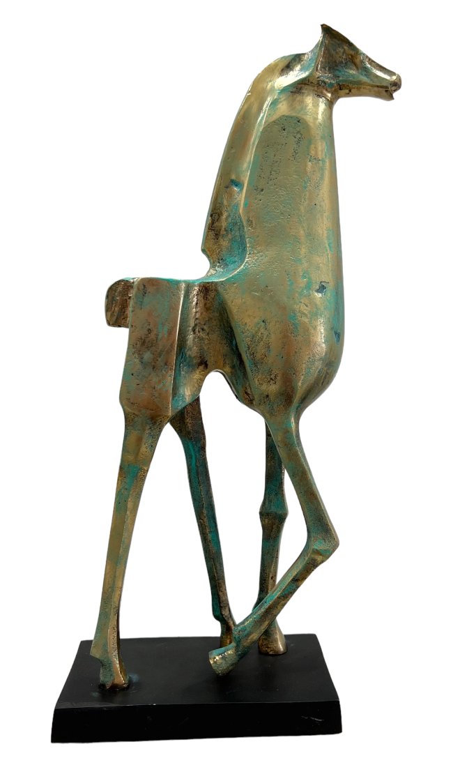 Contemporary Metal Horse Sculpture (1 of 3)