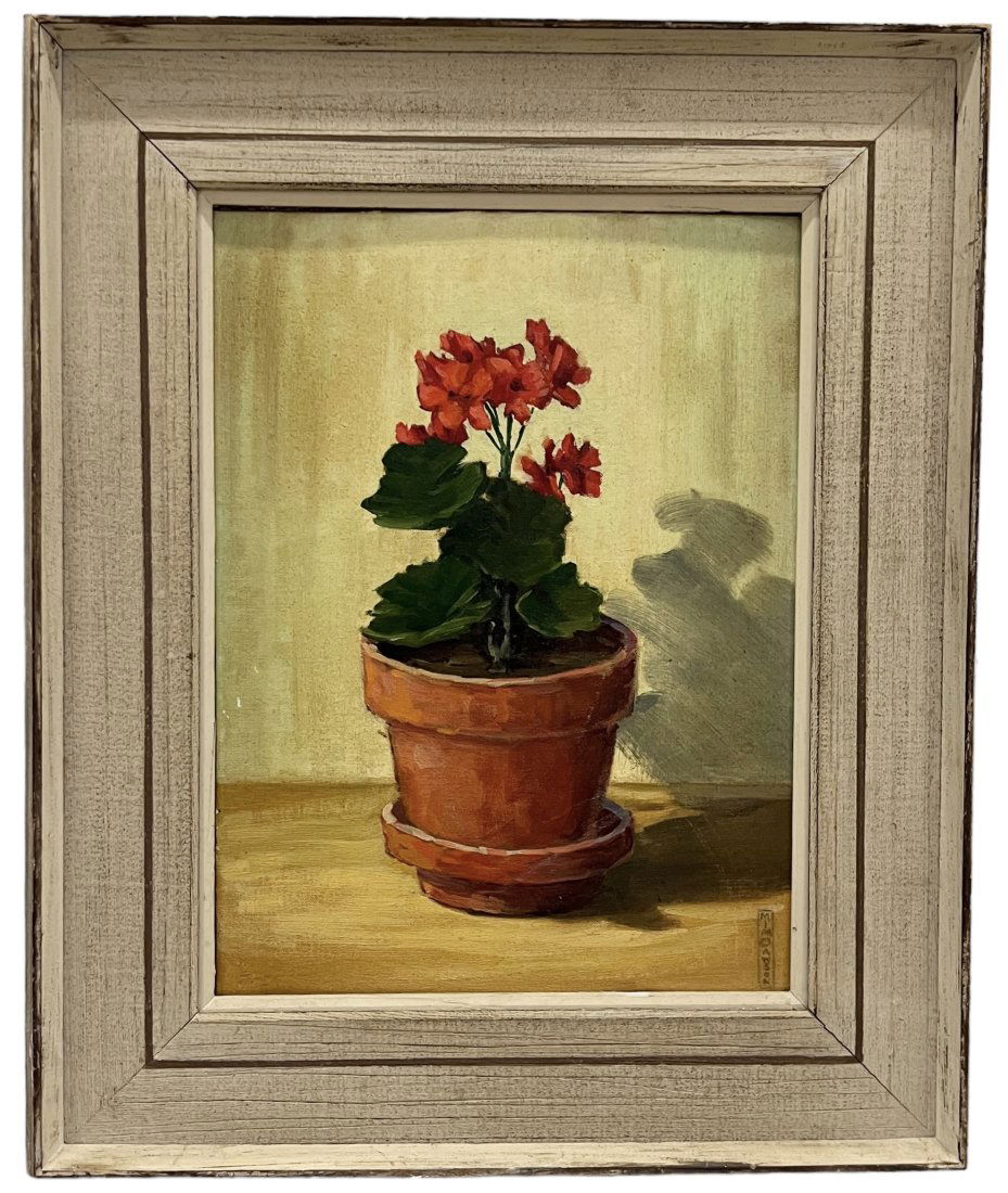 Vintage American Floral Still Life Painting, Signed (1 of 3)