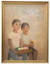 ANTONIO GONZALEZ OROZCO (b. 1933, Mexico) Children Eating Ice Cream
