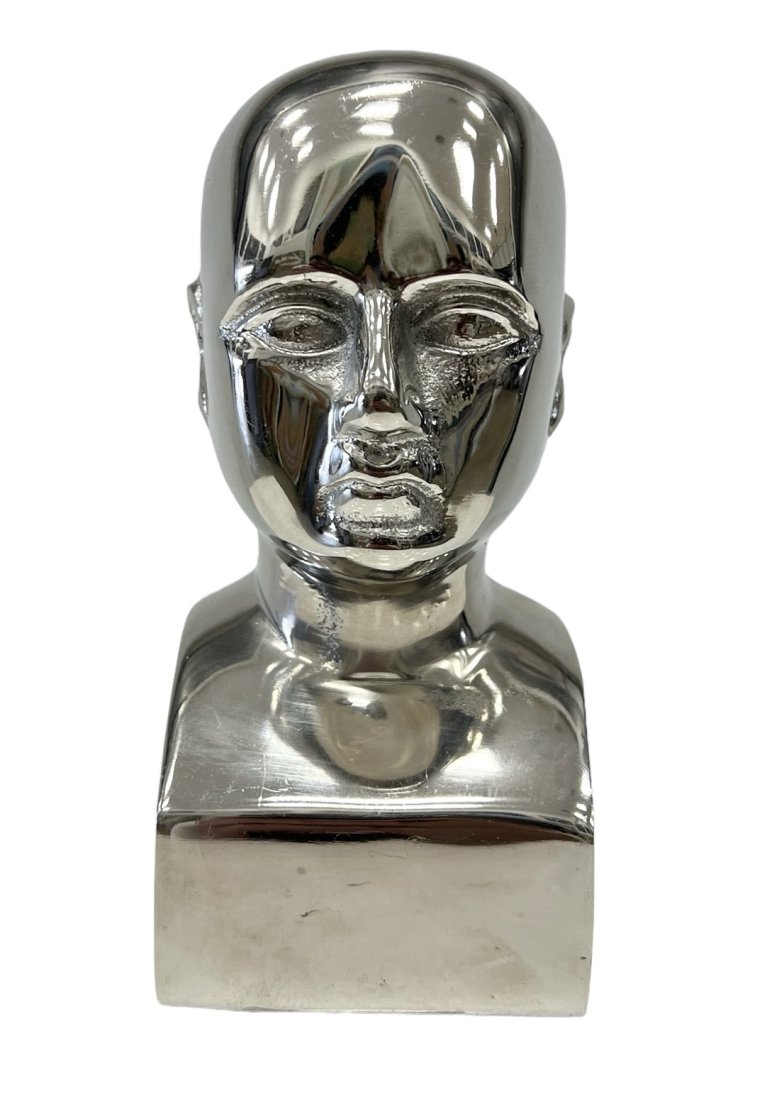 Mid-Century Modernist Bust: 7 x 3 x 3 in