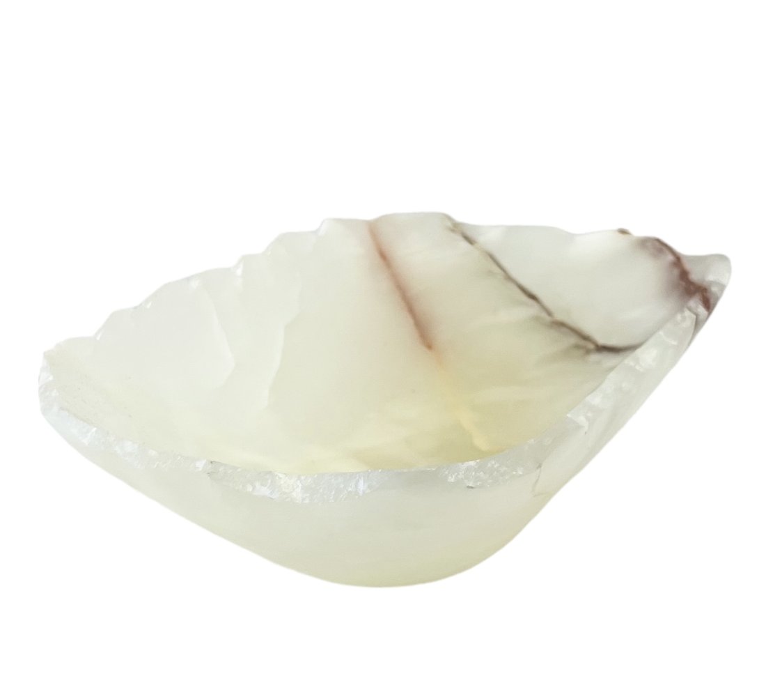 Contemporary Onyx Stone Candy Dish (1 of 1)