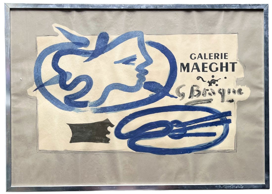 Georges Braque, Galerie Maeght Lithograph Poster (1 of 2)