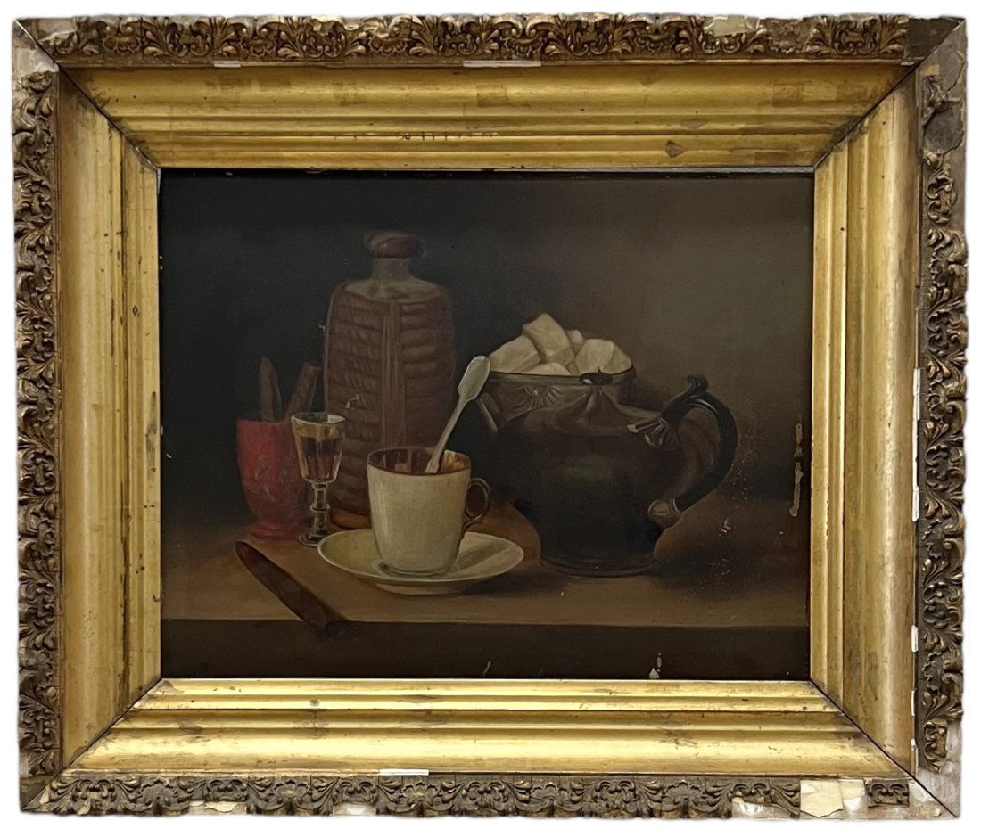 American School 19th Century Still Life Painting Dated 1890 (1 of 3)