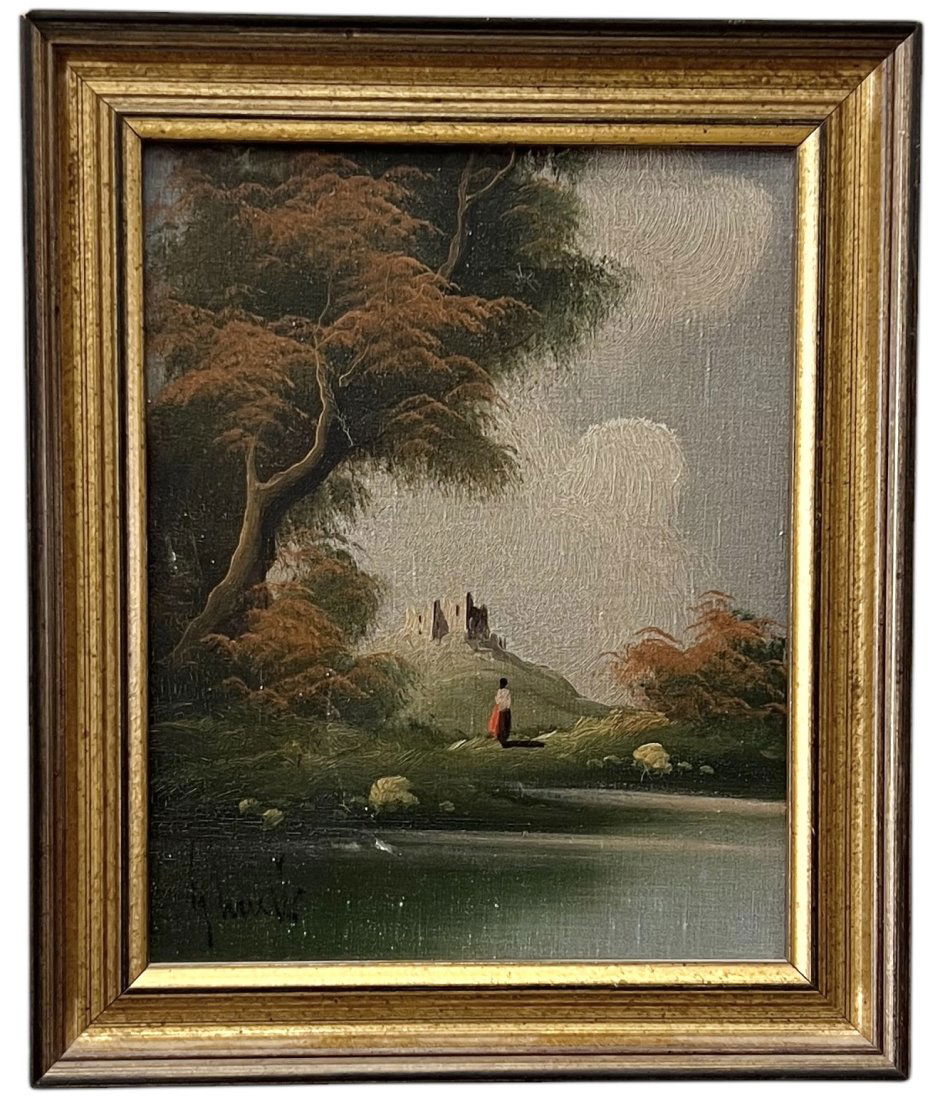 Impressionist European School Landscape, Signed (1 of 3)