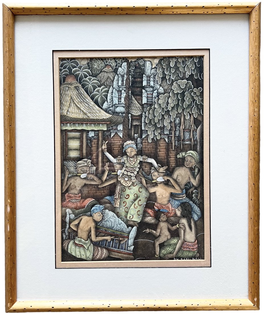 Vintage Abstract Painting Signed Weinstein 1983: Oil on canvas 29 x 20 in (framed)