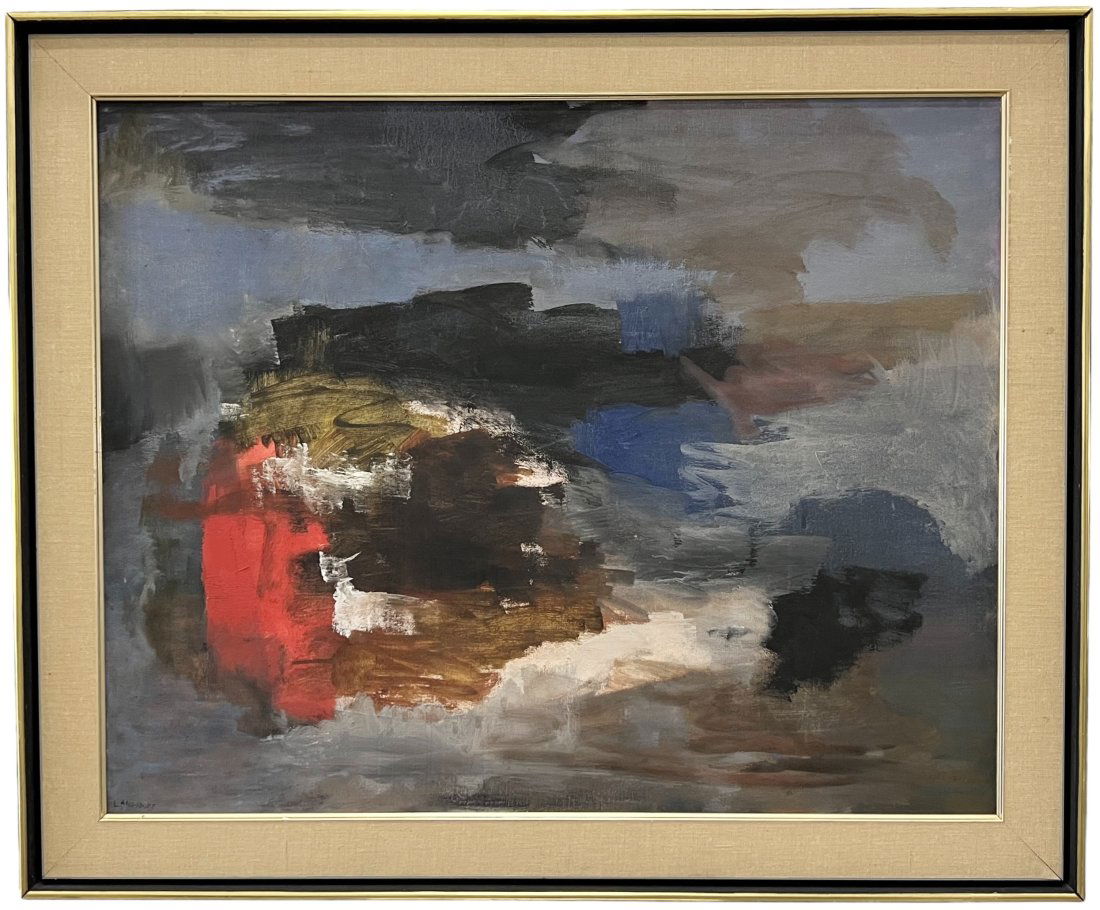 BABETTE LANGSDORF (20th c, American) NYC Abstract Expressionist (1 of 3)