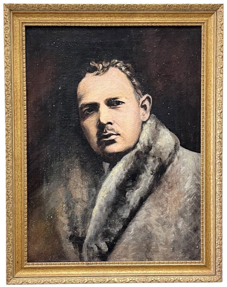 Early 20th Century Ashcan School Portrait Of A Gentleman (1 of 2)