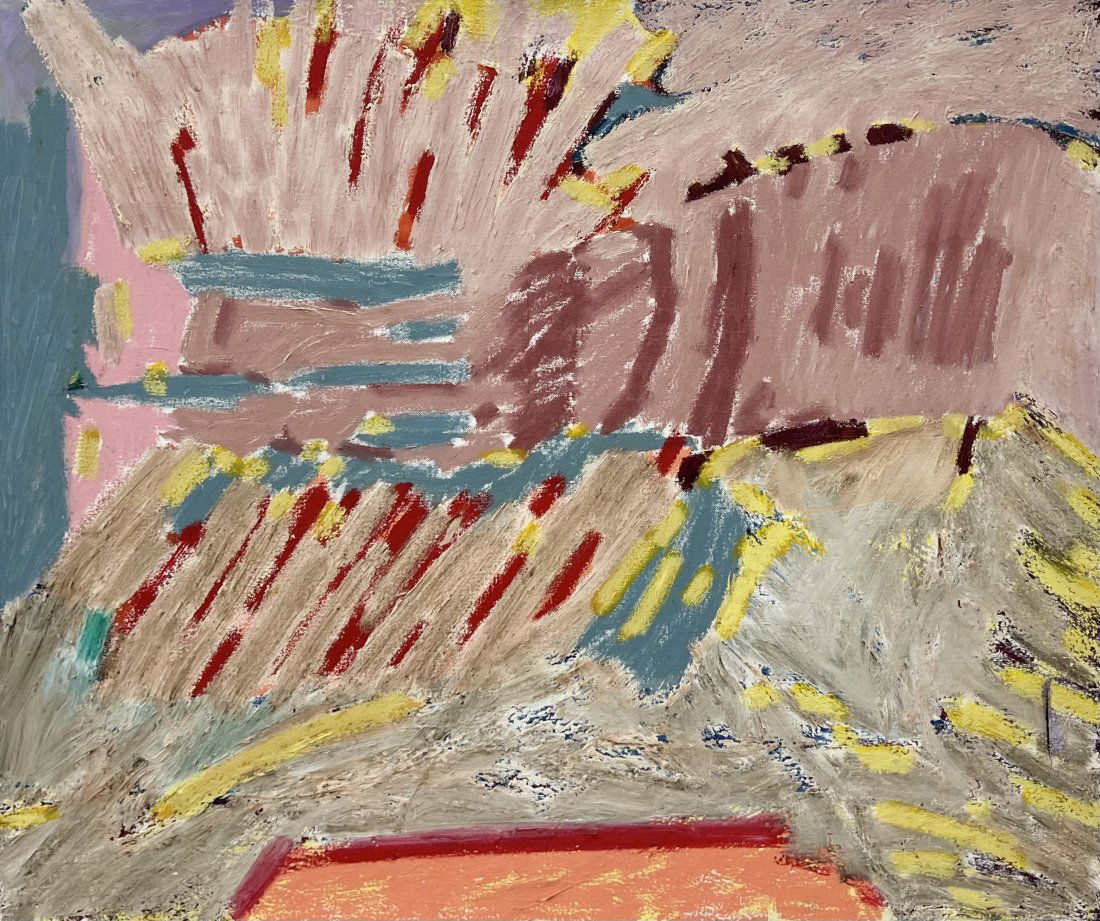 IVAN LIBERMAN (20th c, American) Abstract (1 of 3)