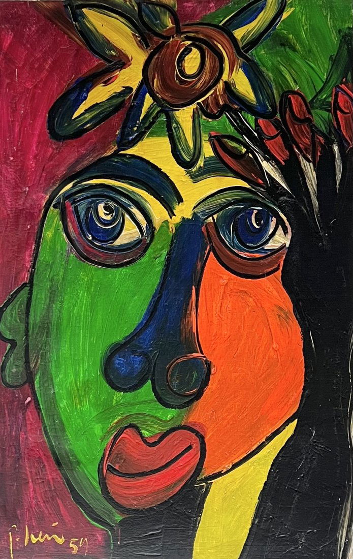 PETER KEIL (b. 1942, Germany) Abstract, Neo Expressionist (1 of 3)