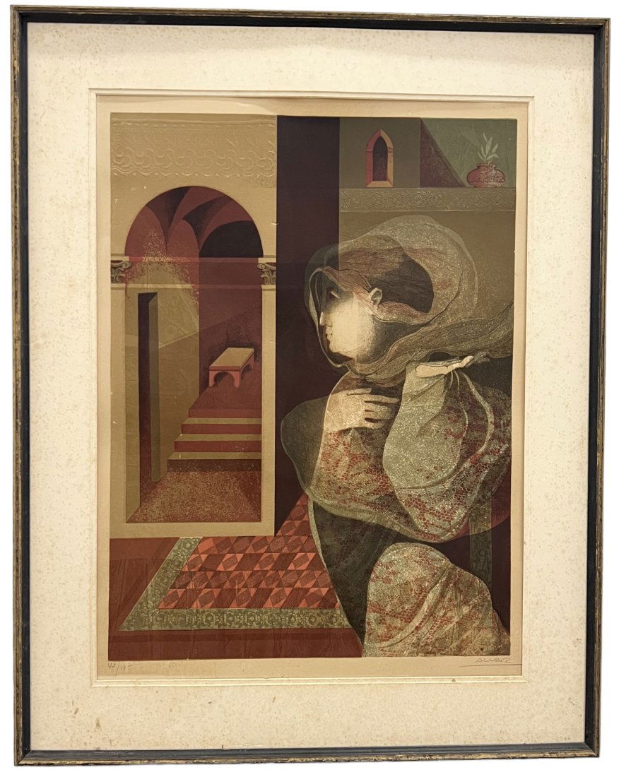 Alvar Sunol Munoz-Ramos, Lithograph 1977 (1 of 4)