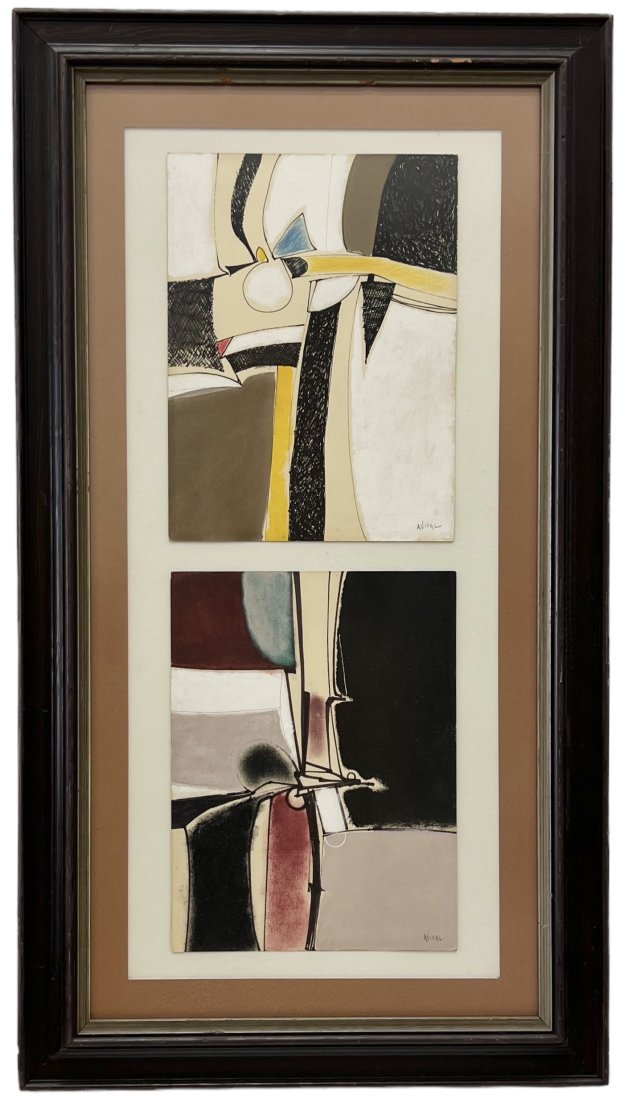 ANTONIO VIDAL (1928-2013, Cuba) Abstracts (1 of 3)