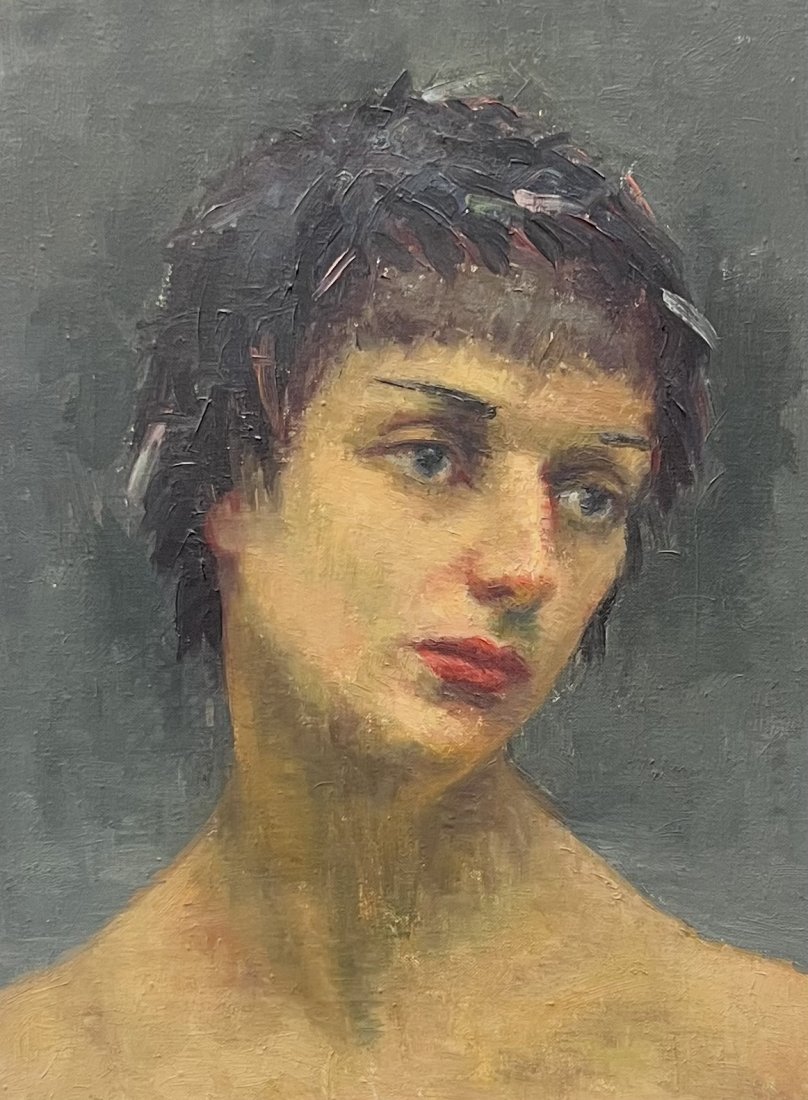 Early 20th Century Portrait Of A Man, Unsigned: 16 x 12 in