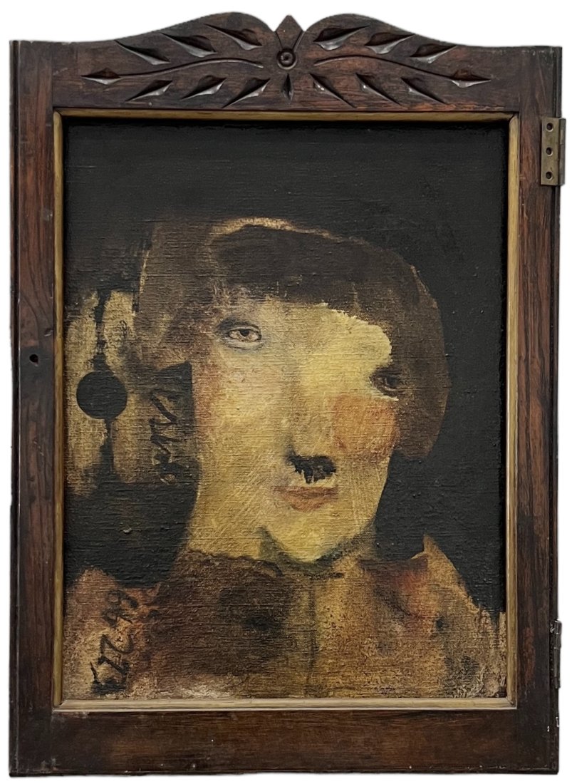 CATHY SENITT HARBISON (b. 1945, Canada) Portrait, Rochester NY Artist (1 of 4)