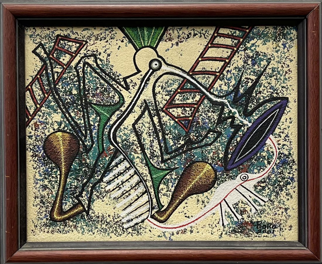 BORO (b. 1960, Cuba) Abstract (1 of 3)