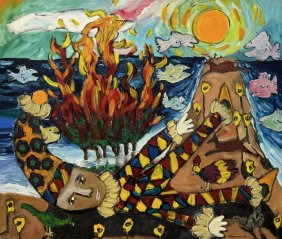 IVAN LIBERMAN (20th C, American) Abstract