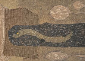 JOSE MEDEROS SIGLER (20th c, Cuba) Serpent, Abstract