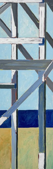 Lifeguard Chair, Abstract Realism Unsigned