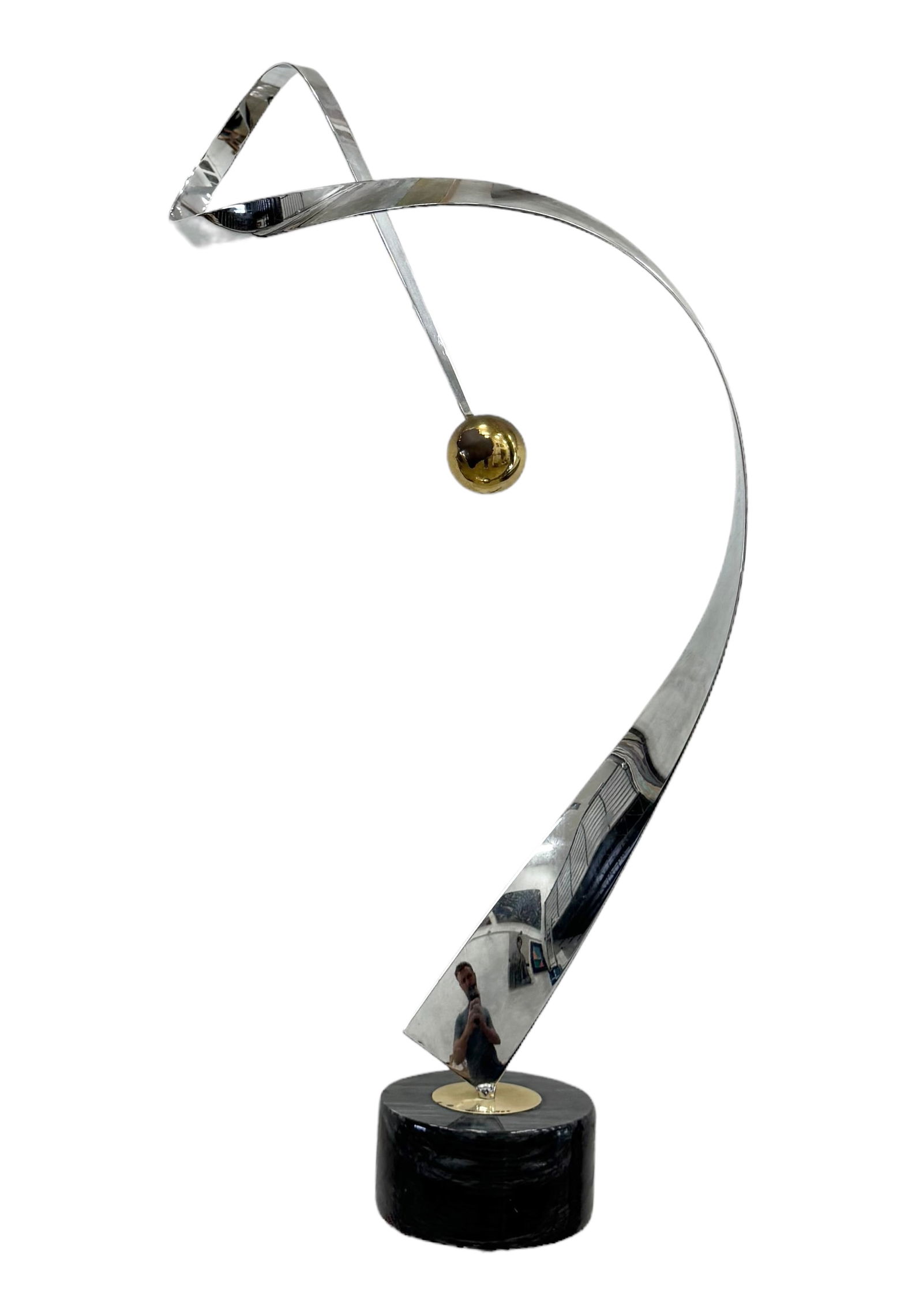 Vintage Mixed Metal Curtis Jere Sculpture (1 of 4)