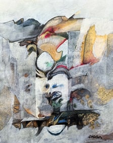 RAFAEL VALDEZ (20th C, Ecuador) Abstract