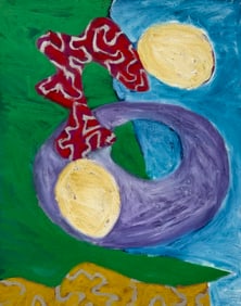 IVAN LIBERMAN (20th c, American) Abstract