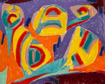 IVAN LIBERMAN (20th c, American) Abstract