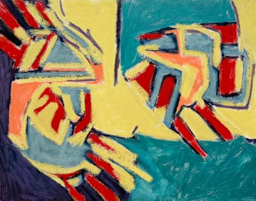 IVAN LIBERMAN (20th c, American) Abstract