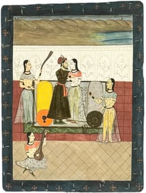 Antique Indian School Painting